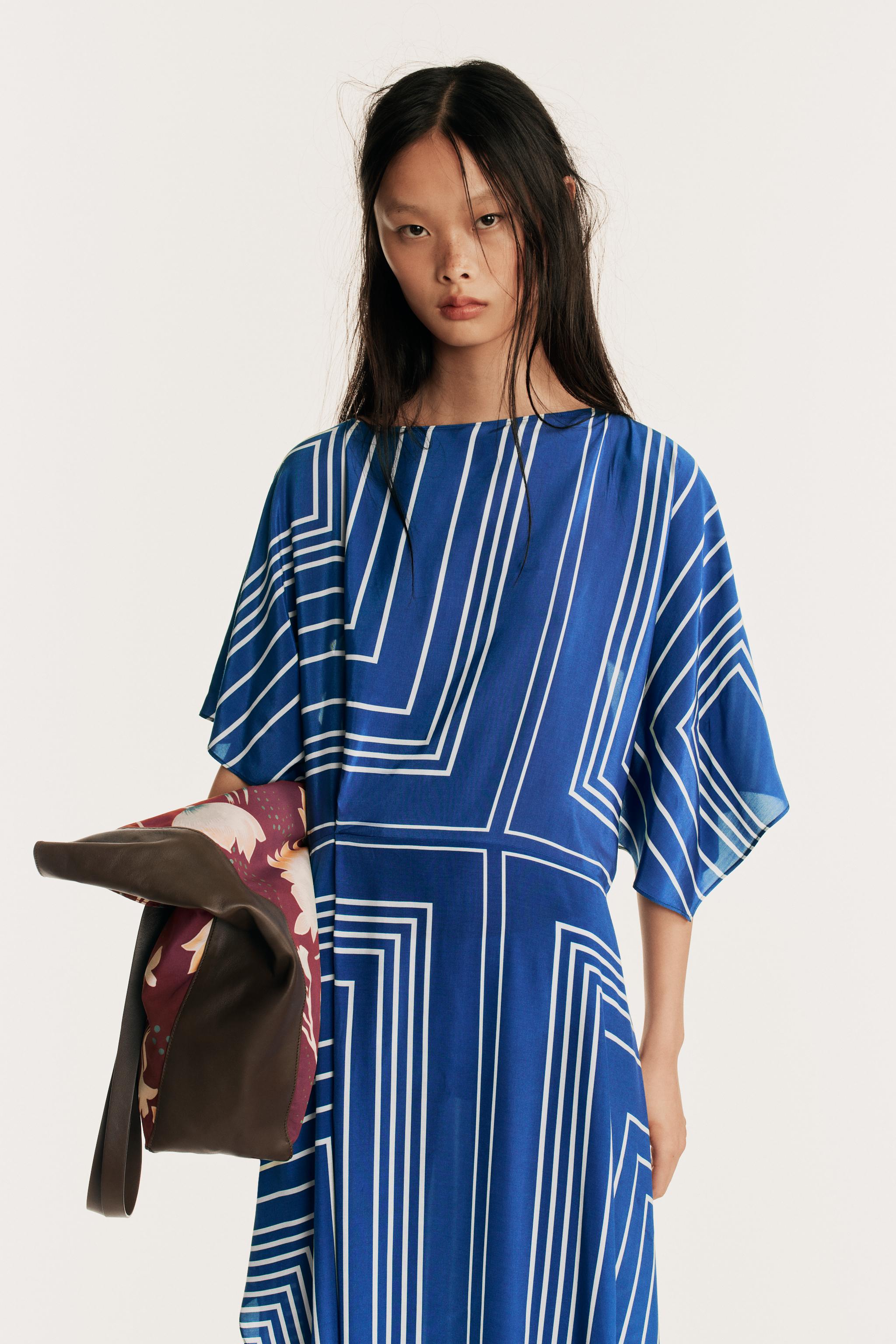 LIMITED EDITION PRINTED MIDI DRESS